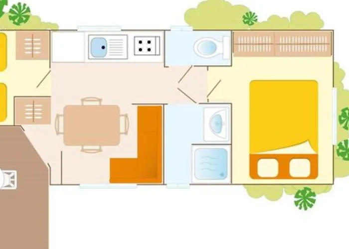 Hébergement de vacances Mobile Parc Des Sept Fonts B271 Agde